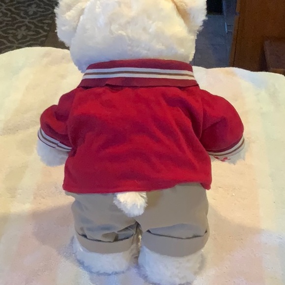 Dan Dee buttery soft dress me every day polo shorts set for 15” plush teddy bear - Picture 4 of 4